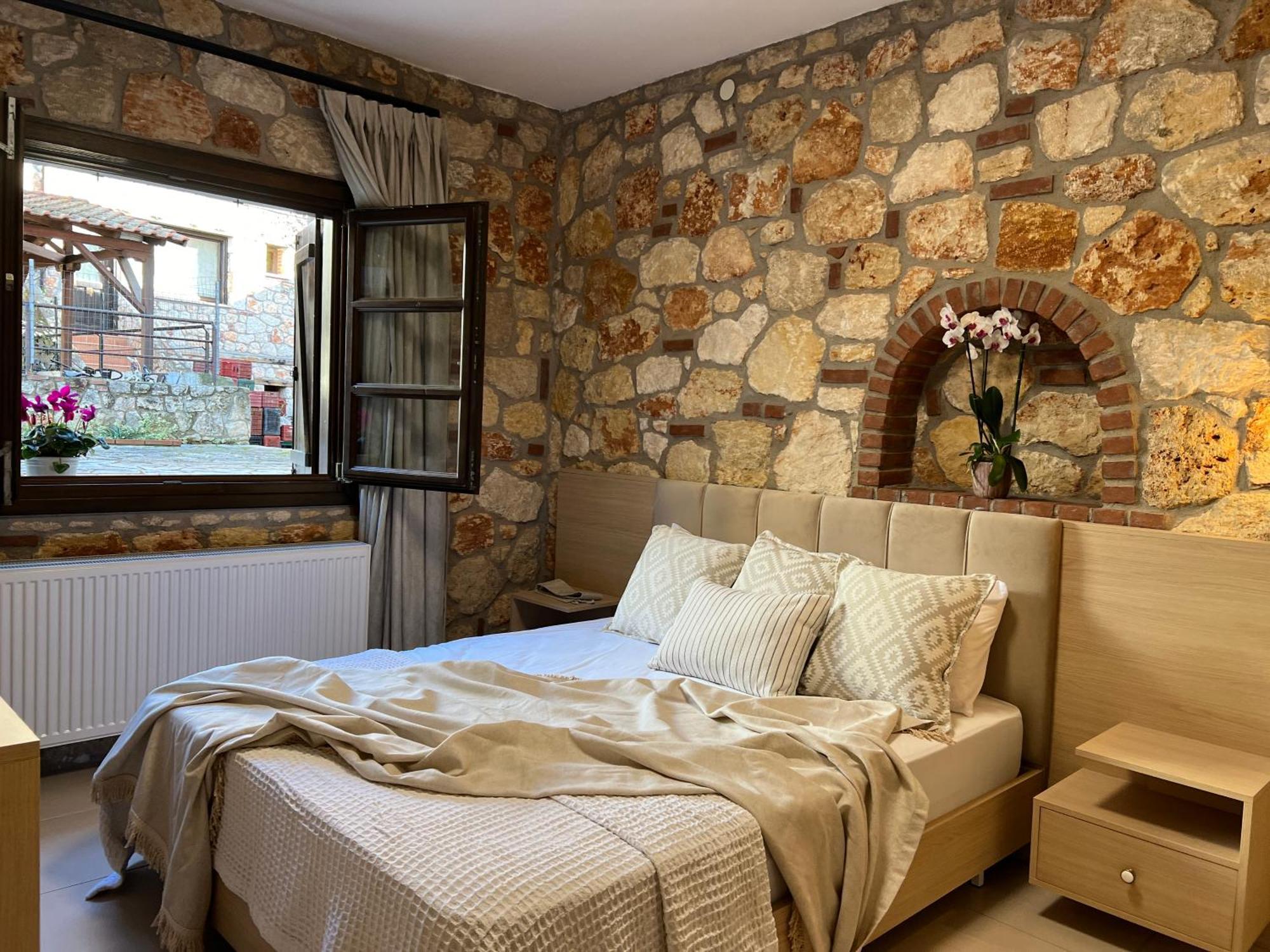 Гостевой дом Boutique Stone House Псакудия Экстерьер фото