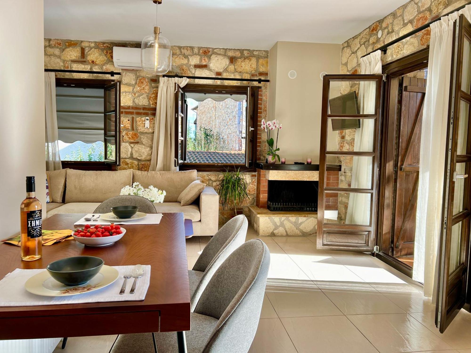 Гостевой дом Boutique Stone House Псакудия Экстерьер фото