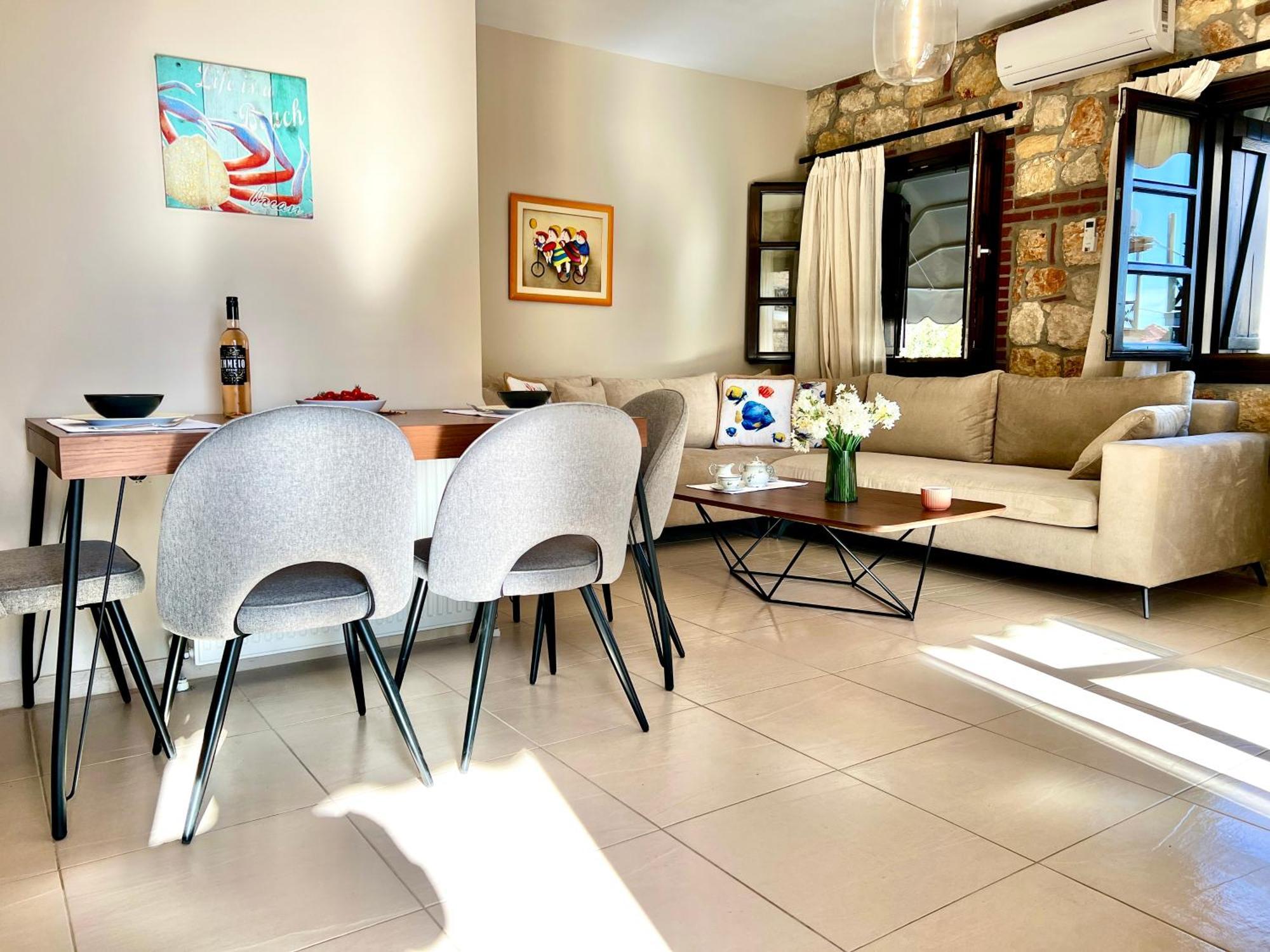 Гостевой дом Boutique Stone House Псакудия Экстерьер фото