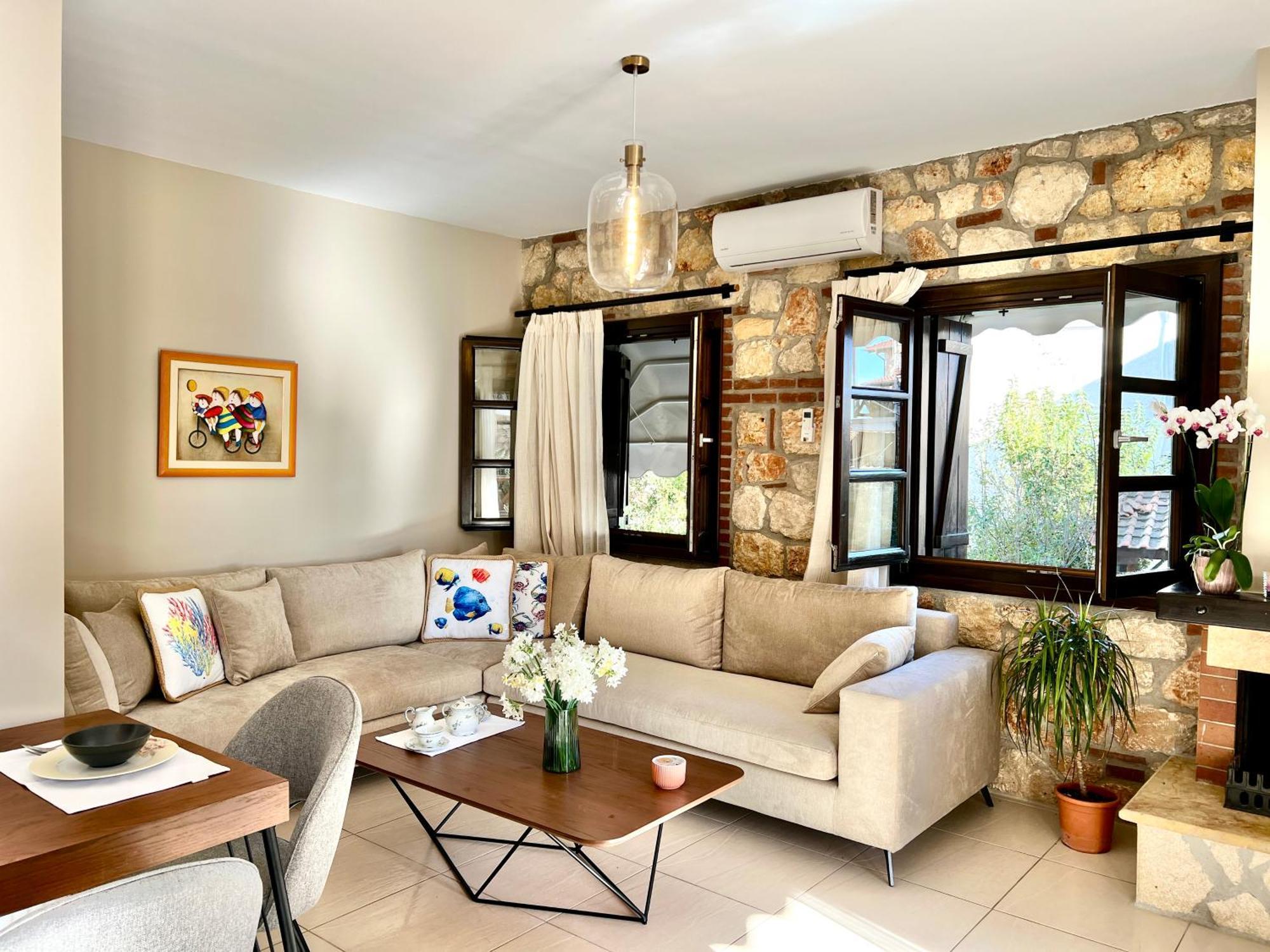 Гостевой дом Boutique Stone House Псакудия Экстерьер фото
