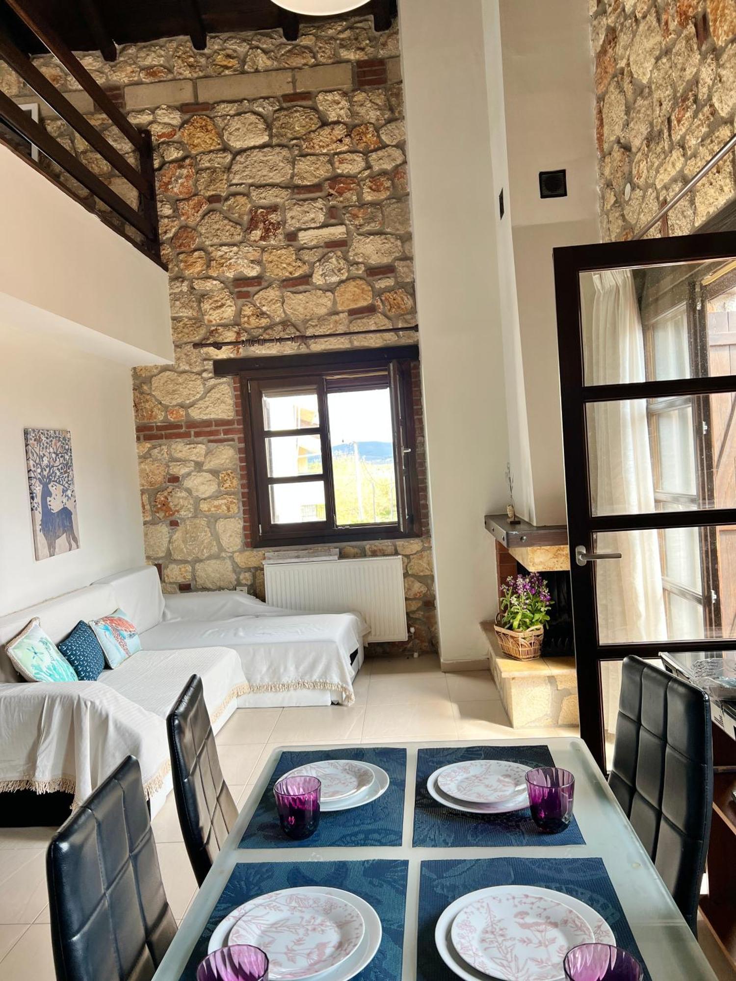 Гостевой дом Boutique Stone House Псакудия Экстерьер фото